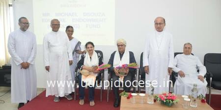 Udupi Diocese Celebrates Launch of Michael D’Souza Educare Endowment Fund